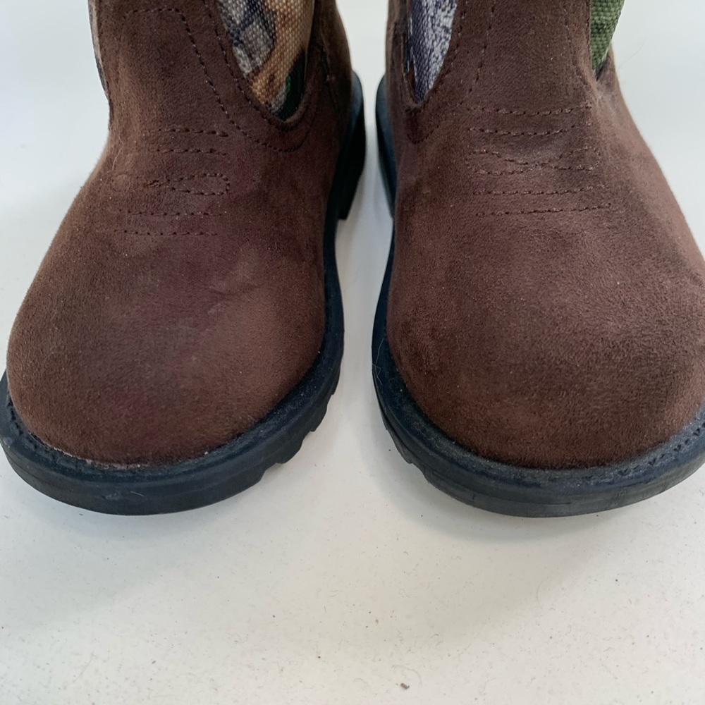 ⭐️⭐️Healthtex Camo Boots SZ 5 Velcro ⭐️⭐️ - Picture 9 of 14
